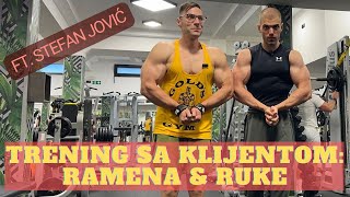 TRENING SA KLIJENTOM  RAMENA amp RUKE [upl. by Nitsugua217]