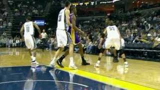 Kobe gets blocked by Darko Milicic [upl. by Elisa]