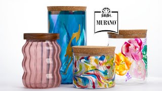 Introducing FolkArt Murano Glass Paint MuranoGlass GlassPainting [upl. by Phedra]