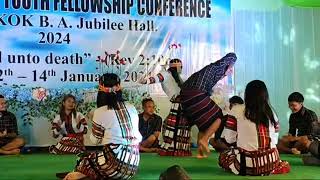 TBYF CONFERENCE 2024  Mizo Cultural Dance  JSTKP  SKBarma official is live [upl. by Erdnael]