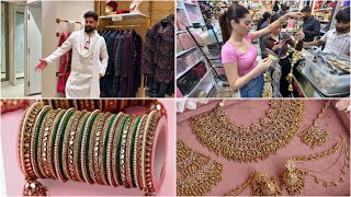 JAAGO Night ki Special Shopping😍  Outfits Jewellery Paranda Bangles  Shilpa Chaudhary [upl. by Nirrep]