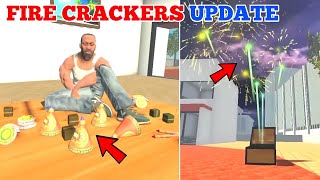 New Diwali Patake Update in Indian Bike Driving 3D New Update 🤯🔥 Diwali Mode 😍Harsh in Game [upl. by Nipahc780]