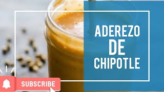 Aderezo de Chipotle Receta Fácil y Rápida [upl. by Athenian]