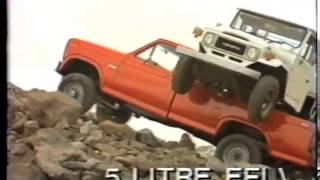 Ford F350 Carrying a FJ45 Up a Hill Commercial [upl. by Eelarbed]