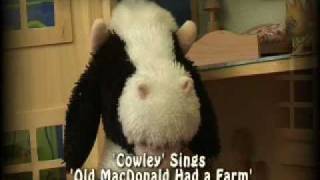 Cowley the Cow switch adapted musical plush toy [upl. by Yerroc]