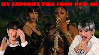 Koreans React to Megan Thee Stallion amp Dua Lipa  Sweetest Pie [upl. by Idram856]