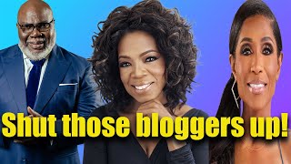 Oprah Winfrey amp TD Jakes trying to shut down bloggers  P Diddy next  Dr Jackie being targted [upl. by Edlin]