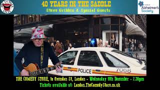 40 Years In The Saddle  Steve Gribbin amp Special Guests  SG London 2024  Hip Hop flashing blue [upl. by Nylireg]