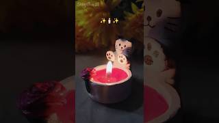 Cute candle diy🕯️diy tealightcandleholder shorts [upl. by Jem455]