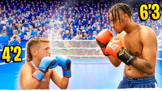 BABY GRONK VS ELI MACK BOXING MATCH CRAZY ENDING [upl. by Digirb]