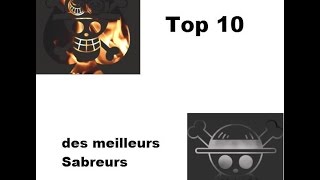 Top 10 des meilleurs sabreurs One Piece [upl. by Elisa]