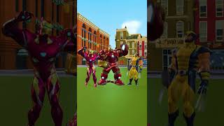 Who is Stronger Ironman vs Wolverine vs Spiderman  Marvel Animation shorts spiderman [upl. by Eeliak]