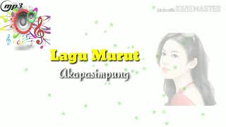 Lagu Murut  Akapasimpung [upl. by Nylitsirk]