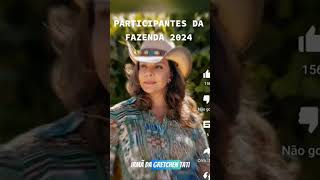 Participantes da a fazenda 16 afazenda16 afazenda2024 recordtv [upl. by Adnoma317]