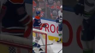 Mcdavid CrossChecked in Face mcdavid nhl soucy [upl. by Aynekat351]