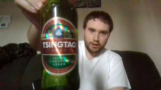 Tsingtao Beer Review [upl. by Ahsihat]