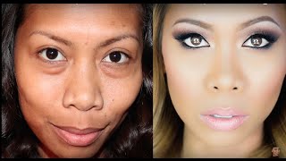 THE POWER OF MAKEUP HOW TO CONCEAL EXTREME BAGS [upl. by Aicat]