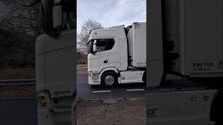 SCANIA V8 660S  RJM Commercial Refrigerated Transport slowmotion [upl. by Mireielle181]