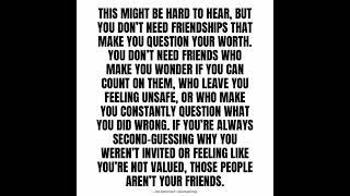 The truth about friendships positivevibes inspirationalquotes [upl. by Federica2]