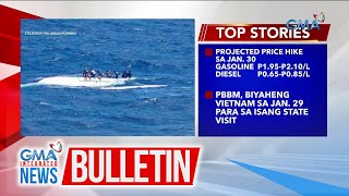 7 sakay ng lumubog na bangka sa Palawan natagpuan na  GMA Integrated News Bulletin [upl. by Pergrim]