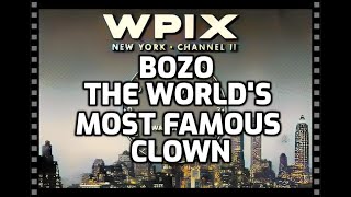 WPIX TV Channel 11 Bozo The Clown Visits New Jersey Vintage Photographs [upl. by Yelkcub]