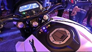 Bajaj Dominar 400 Exhaust note Headlamps speedometer [upl. by Narahs81]