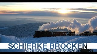 Fahrt mit der Schmalspurbahn auf den winterlichen Brocken [upl. by Nobell]