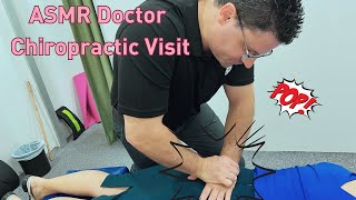 ASMR doctor Satisfying ASMR spinal crack  Asmr chiropractic adjustment crack Compilation [upl. by Etiuqram]