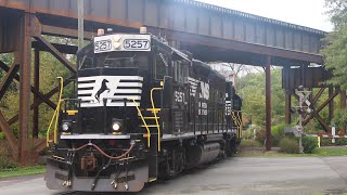 Trains of Downtown Richmond VA  CSXNS Action 91618 [upl. by Petey307]