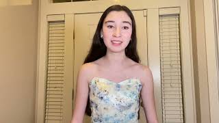 Hannah Messineo  S’altro Che lagrime  2024 Classical Music Competition [upl. by Rolo]