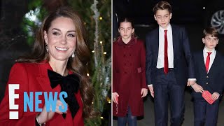 The Royal Family Steps Out for Kate Middleton’s Annual Christmas Concert  E News [upl. by Quennie879]