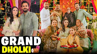 Grand and Final Dholki🕺Best surprise Arranged by Ghazal jawad🙏🏻 [upl. by Arther]