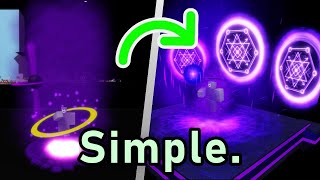 How To Make AWESOME AURAS in Obby Creator EASY GUIDE [upl. by Yerd]