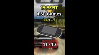 15 Best PSP Games Part 13  TOP 15 PSP GAMES [upl. by Aralc]