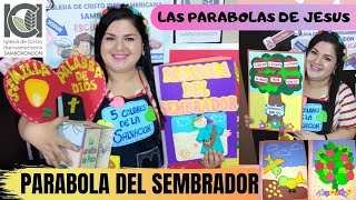 LA PARÁBOLA DEL SEMBRADOR  LOS 4 TIPOS DE TIERRA  PARÁBOLAS DE JESUS  CUENTO LA ARAÑITA DE PACO [upl. by Eirolav133]