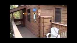 quotSimply Southernquot log cabin in Gatlinburg TN [upl. by Aiekan]