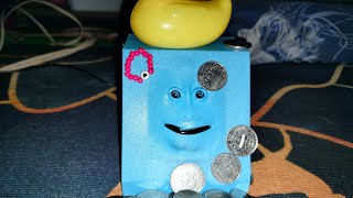 ODDLY FACE COIN BANK TOY ASMR viral toy asmr viral trending [upl. by Abby]