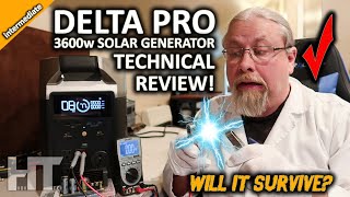 EcoFlow DELTA PRO Solar Generator 3600w Battery Power Station FULL TECHNICAL REVIEW [upl. by Main]