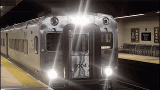 OnBoard Alstom Comet V Cab Car 6004 serving Train 1136 from HoHoKus NJ to Secaucus Junction [upl. by Gladi]