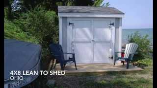 Lean To Shed Plans From iCreatablesTV [upl. by Fulmer259]