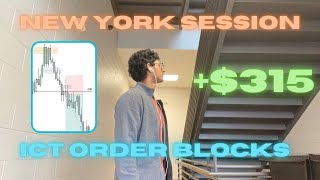 315 Using Order Blocks  Trading ICT Concepts NY Session  November 15th [upl. by Rhonda]