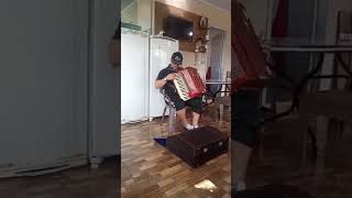 Tocando Acordeon Todeschini Super 8 [upl. by Plossl]