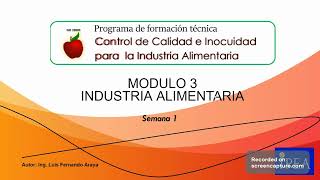 G4 Industria Alimentaria S1 [upl. by Nooj]