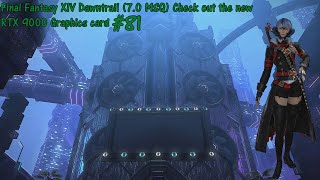 Final Fantasy XIV Dawntrail 70 MSQ Check out the new RTX 9000 Graphics card 81 [upl. by Atterrol]