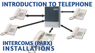 Introduction to telephone intercom systems I PABX installation for beginners [upl. by Schafer982]