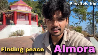 First Solo trip to Almora ❤️  The Roamer Amit  vlog [upl. by Leoj]