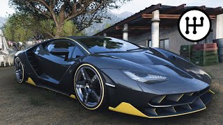 Lamborghini Centenario  Forza Horizon 5 Gameplay [upl. by Oliana809]