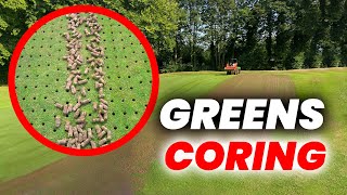 WHY DO GREENKEEPERS CORE THE GREENS [upl. by Fries]