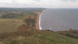 Eype and West Bay from Thorncombe Beacon near Bridport Dorset [upl. by Nageet673]