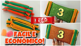 PERSONALIZADOS DE LUXO DE UM JEITO FÁCIL E ECONÔMICO kit kat e jujuba [upl. by Urd]